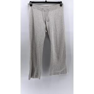 BRANDY MELVILLE Women's Gray Low-Rise Flare Sweatpants SZ OS